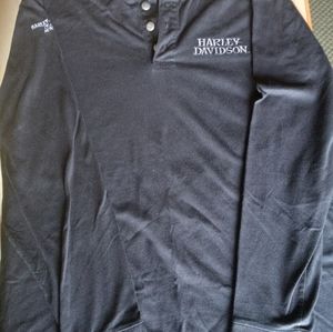 Black Harley Davidson long sleeve T-shirts